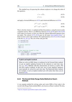 Image of the Page - 246 - in Programming for Computations – Python - A Gentle Introduction to Numerical Simulations with Python 3.6, Volume Second Edition