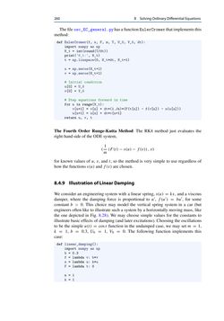 Image of the Page - 260 - in Programming for Computations – Python - A Gentle Introduction to Numerical Simulations with Python 3.6, Volume Second Edition