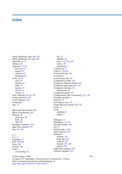 Image of the Page - 319 - in Programming for Computations – Python - A Gentle Introduction to Numerical Simulations with Python 3.6, Volume Second Edition