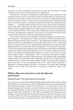 Bild der Seite - 3 - in Rebels without a cause? - ‘Criminals’ and fascism in The Authoritarian Personality
