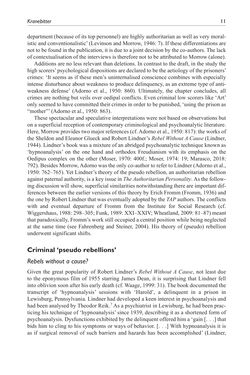 Image of the Page - 11 - in Rebels without a cause? - ‘Criminals’ and fascism in The Authoritarian Personality