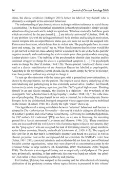 Image of the Page - 14 - in Rebels without a cause? - ‘Criminals’ and fascism in The Authoritarian Personality