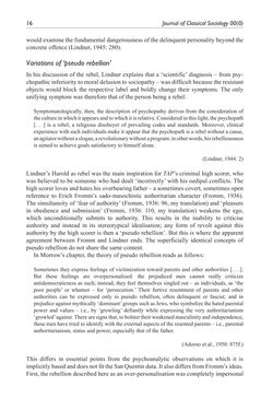 Image of the Page - 16 - in Rebels without a cause? - ‘Criminals’ and fascism in The Authoritarian Personality