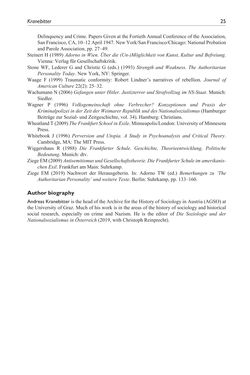 Image of the Page - 25 - in Rebels without a cause? - ‘Criminals’ and fascism in The Authoritarian Personality