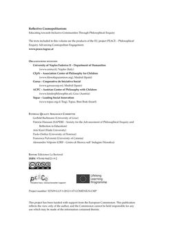Image of the Page - (000004) - in Reflective Cosmopolitanism - Educating towards inclusive communities through Philosophical Enquiry