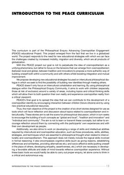 Image of the Page - 13 - in Reflective Cosmopolitanism - Educating towards inclusive communities through Philosophical Enquiry