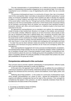 Image of the Page - 16 - in Reflective Cosmopolitanism - Educating towards inclusive communities through Philosophical Enquiry