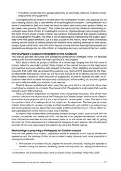 Image of the Page - 19 - in Reflective Cosmopolitanism - Educating towards inclusive communities through Philosophical Enquiry
