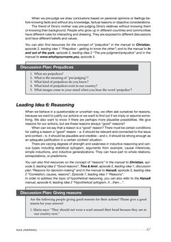 Image of the Page - 47 - in Reflective Cosmopolitanism - Educating towards inclusive communities through Philosophical Enquiry