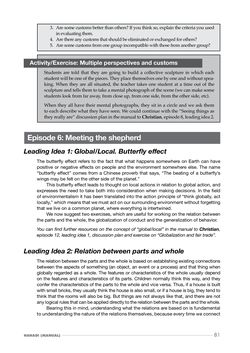 Bild der Seite - 81 - in Reflective Cosmopolitanism - Educating towards inclusive communities through Philosophical Enquiry