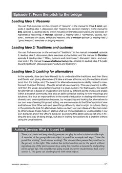 Bild der Seite - 85 - in Reflective Cosmopolitanism - Educating towards inclusive communities through Philosophical Enquiry