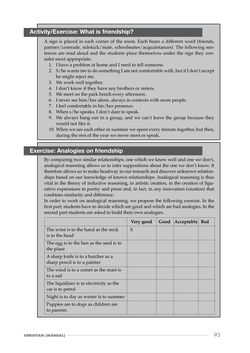 Bild der Seite - 93 - in Reflective Cosmopolitanism - Educating towards inclusive communities through Philosophical Enquiry