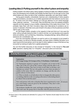 Bild der Seite - 96 - in Reflective Cosmopolitanism - Educating towards inclusive communities through Philosophical Enquiry