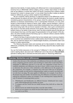 Bild der Seite - 107 - in Reflective Cosmopolitanism - Educating towards inclusive communities through Philosophical Enquiry