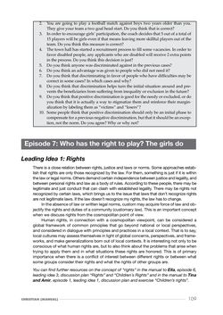 Bild der Seite - 109 - in Reflective Cosmopolitanism - Educating towards inclusive communities through Philosophical Enquiry