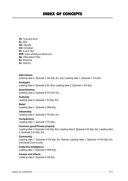 Bild der Seite - 165 - in Reflective Cosmopolitanism - Educating towards inclusive communities through Philosophical Enquiry