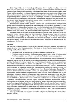 Image of the Page - 23 - in Reflexiver Kosmopolitanismus - Entwicklung einer Forschungsgemeinschaft durch den philosophischen Dialog