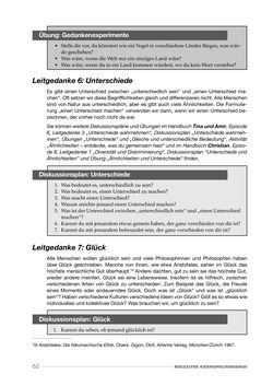 Bild der Seite - 62 - in Reflexiver Kosmopolitanismus - Entwicklung einer Forschungsgemeinschaft durch den philosophischen Dialog