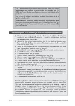 Image of the Page - 110 - in Reflexiver Kosmopolitanismus - Entwicklung einer Forschungsgemeinschaft durch den philosophischen Dialog