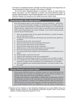 Image of the Page - 130 - in Reflexiver Kosmopolitanismus - Entwicklung einer Forschungsgemeinschaft durch den philosophischen Dialog