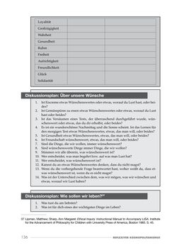 Image of the Page - 136 - in Reflexiver Kosmopolitanismus - Entwicklung einer Forschungsgemeinschaft durch den philosophischen Dialog