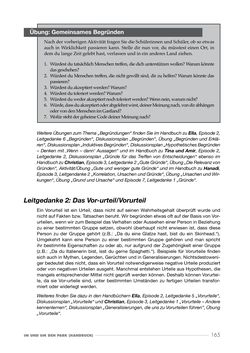 Bild der Seite - 165 - in Reflexiver Kosmopolitanismus - Entwicklung einer Forschungsgemeinschaft durch den philosophischen Dialog