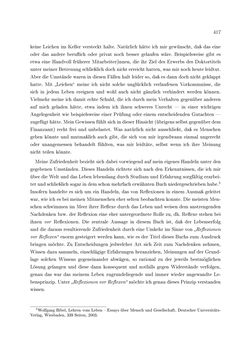 Image of the Page - 417 - in Reflexionen vor Reflexen - Memoiren eines Forschers