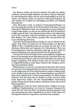 Image of the Page - 8 - in Regularisierungen irregulär aufhältiger Migrantinnen und Migranten - Deutschland, Österreich und Spanien im Rechtsvergleich