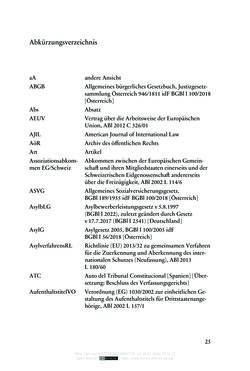 Image of the Page - 25 - in Regularisierungen irregulär aufhältiger Migrantinnen und Migranten - Deutschland, Österreich und Spanien im Rechtsvergleich