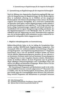 Image of the Page - 119 - in Regularisierungen irregulär aufhältiger Migrantinnen und Migranten - Deutschland, Österreich und Spanien im Rechtsvergleich
