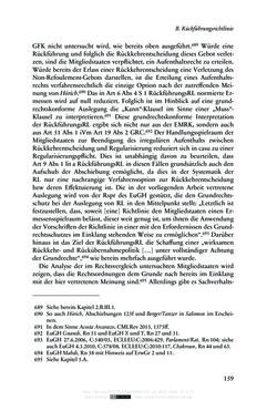 Bild der Seite - 159 - in Regularisierungen irregulär aufhältiger Migrantinnen und Migranten - Deutschland, Österreich und Spanien im Rechtsvergleich