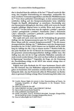 Bild der Seite - 166 - in Regularisierungen irregulär aufhältiger Migrantinnen und Migranten - Deutschland, Österreich und Spanien im Rechtsvergleich