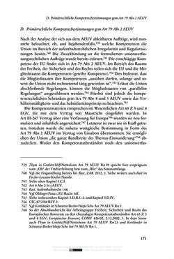 Bild der Seite - 171 - in Regularisierungen irregulär aufhältiger Migrantinnen und Migranten - Deutschland, Österreich und Spanien im Rechtsvergleich