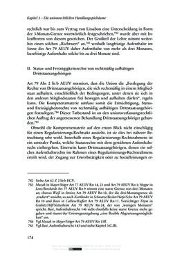 Bild der Seite - 174 - in Regularisierungen irregulär aufhältiger Migrantinnen und Migranten - Deutschland, Österreich und Spanien im Rechtsvergleich