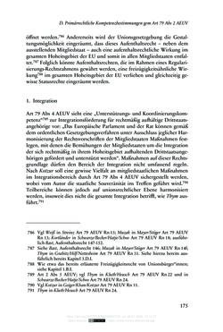 Bild der Seite - 175 - in Regularisierungen irregulär aufhältiger Migrantinnen und Migranten - Deutschland, Österreich und Spanien im Rechtsvergleich