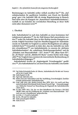 Bild der Seite - 206 - in Regularisierungen irregulär aufhältiger Migrantinnen und Migranten - Deutschland, Österreich und Spanien im Rechtsvergleich