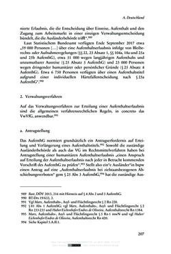 Bild der Seite - 207 - in Regularisierungen irregulär aufhältiger Migrantinnen und Migranten - Deutschland, Österreich und Spanien im Rechtsvergleich