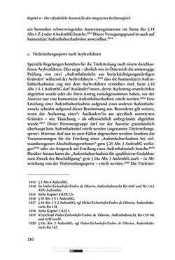 Bild der Seite - 210 - in Regularisierungen irregulär aufhältiger Migrantinnen und Migranten - Deutschland, Österreich und Spanien im Rechtsvergleich