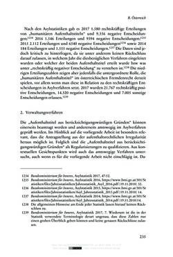 Image of the Page - 235 - in Regularisierungen irregulär aufhältiger Migrantinnen und Migranten - Deutschland, Österreich und Spanien im Rechtsvergleich