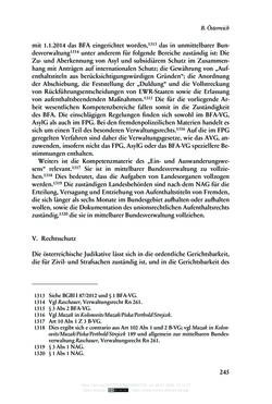 Bild der Seite - 245 - in Regularisierungen irregulär aufhältiger Migrantinnen und Migranten - Deutschland, Österreich und Spanien im Rechtsvergleich