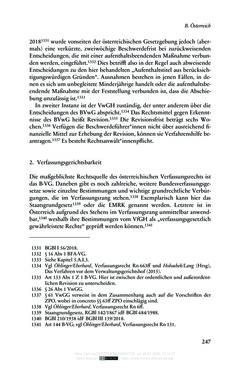 Bild der Seite - 247 - in Regularisierungen irregulär aufhältiger Migrantinnen und Migranten - Deutschland, Österreich und Spanien im Rechtsvergleich