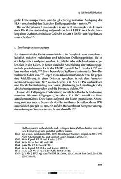 Image of the Page - 305 - in Regularisierungen irregulär aufhältiger Migrantinnen und Migranten - Deutschland, Österreich und Spanien im Rechtsvergleich