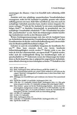 Bild der Seite - 325 - in Regularisierungen irregulär aufhältiger Migrantinnen und Migranten - Deutschland, Österreich und Spanien im Rechtsvergleich