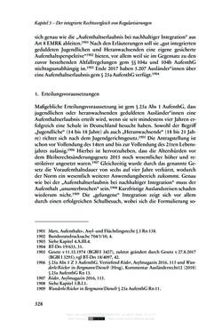 Bild der Seite - 328 - in Regularisierungen irregulär aufhältiger Migrantinnen und Migranten - Deutschland, Österreich und Spanien im Rechtsvergleich