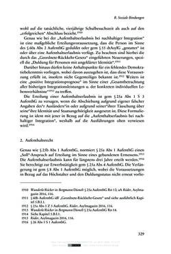 Bild der Seite - 329 - in Regularisierungen irregulär aufhältiger Migrantinnen und Migranten - Deutschland, Österreich und Spanien im Rechtsvergleich