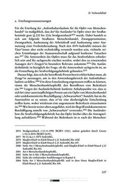 Image of the Page - 357 - in Regularisierungen irregulär aufhältiger Migrantinnen und Migranten - Deutschland, Österreich und Spanien im Rechtsvergleich