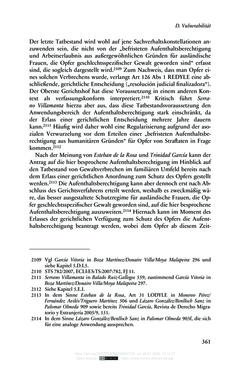 Image of the Page - 361 - in Regularisierungen irregulär aufhältiger Migrantinnen und Migranten - Deutschland, Österreich und Spanien im Rechtsvergleich