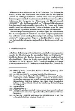 Image of the Page - 363 - in Regularisierungen irregulär aufhältiger Migrantinnen und Migranten - Deutschland, Österreich und Spanien im Rechtsvergleich