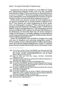 Image of the Page - 390 - in Regularisierungen irregulär aufhältiger Migrantinnen und Migranten - Deutschland, Österreich und Spanien im Rechtsvergleich
