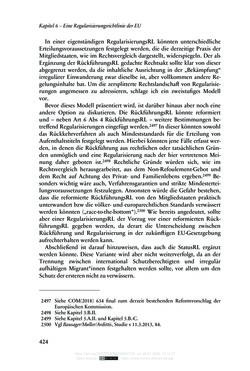 Bild der Seite - 424 - in Regularisierungen irregulär aufhältiger Migrantinnen und Migranten - Deutschland, Österreich und Spanien im Rechtsvergleich